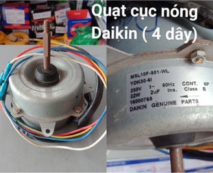 Quạt cục nóng daikin